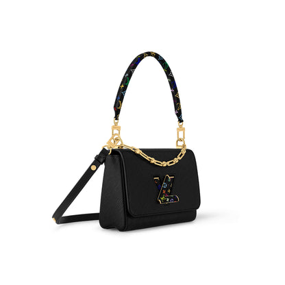 ルイ・ヴィトン ムラカミ LV X TM ツイストMM スリムバッグ M13243 (23*16*8cm)