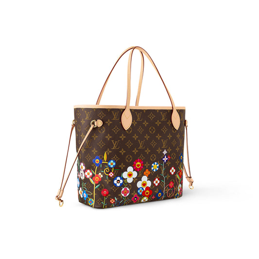 ルイ・ヴィトン 村上 LV X TM ネヴァーフルMM M13271 (31*28*14cm)