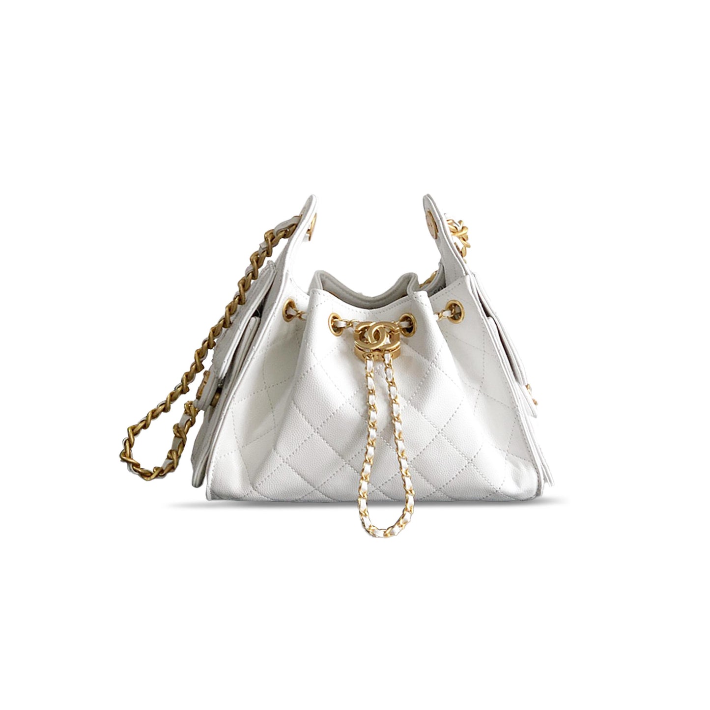 シャネル 25 ミニ ホーボーバッグ グレインカーフスキン AS5631 (22*20*12.5cm)