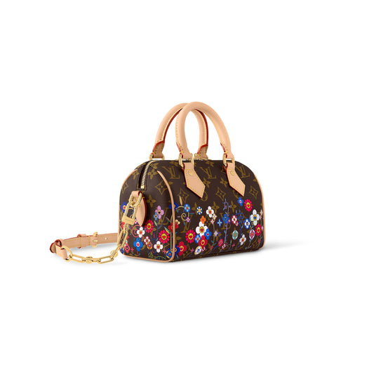 ルイ・ヴィトン ムラカミ LV X TM スピーディ・バンドリエール 20 M14175 (20.5*13.5*12cm)