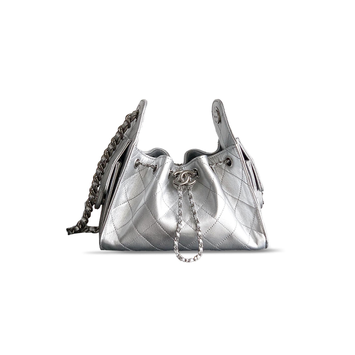 シャネル 25 ミニ ホーボーバッグ グレインカーフスキン AS5631 (22*20*12.5cm)