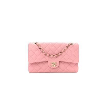 シャネル キャビア キルティング ミディアム ダブルフラップ 1153705 (25*15*6cm)