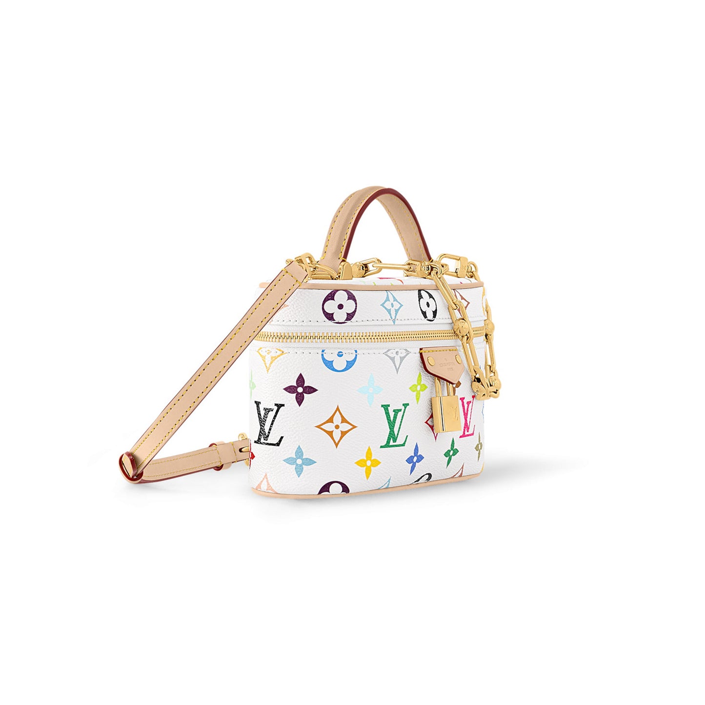 ルイ・ヴィトン ムラカミ LV X TM バニティチェーンポーチ M13662 (19×11.5×6.5cm)