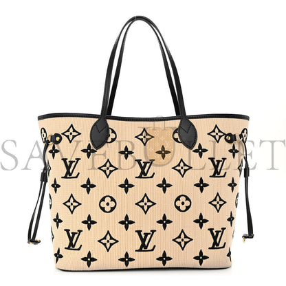 ルイ・ヴィトン ネヴァーフルMM ベージュ ブラック M22838 (31*28*14cm)