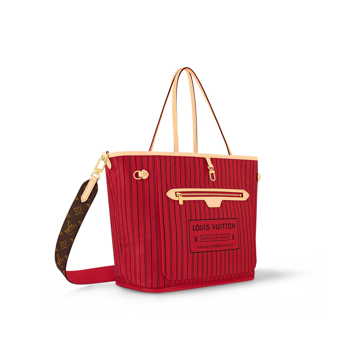 ルイ・ヴィトン ネヴァーフル バンドリエール インサイドアウト MM M12096 (31*28*14cm)