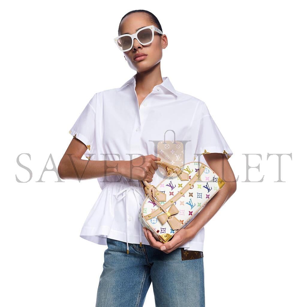 ルイ・ヴィトン 村上 LV X TM ハンドバッグ イーストウエスト M13084 (27*14*10cm)