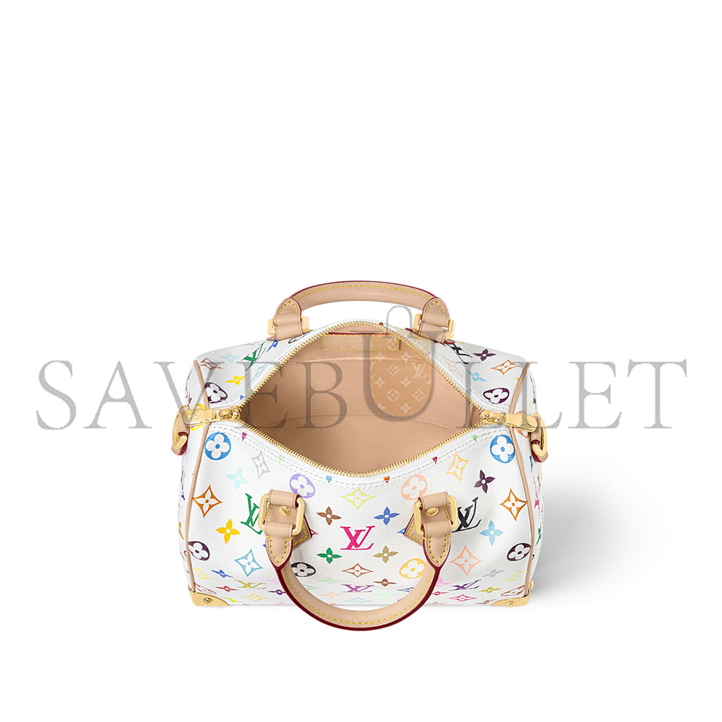 ルイ・ヴィトン ムラカミ LV X TM スピーディ・バンドリエール 25 M13085 (25*19*15cm)