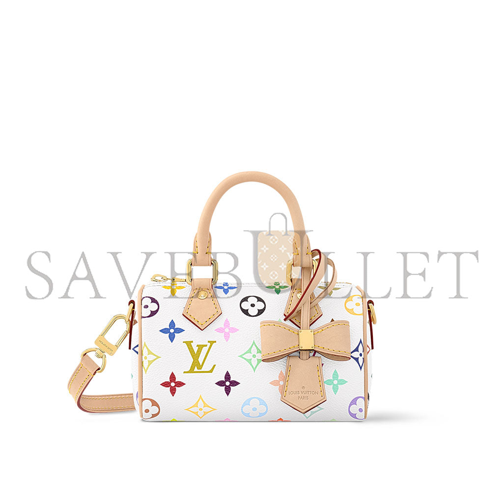 ルイ・ヴィトン 村上 LV X TM ナノ スピーディ M13391 (16*10*7.5cm)