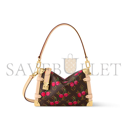 ルイ・ヴィトン ムラカミ LV X TM サイドトランク MM M14278 (23.5×16×8.5cm)