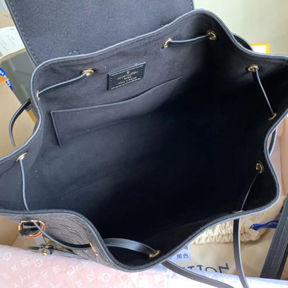 MONTSOURIS BACKPACK BLACK MONOGRAM EMPREINTE M45205 – LW346