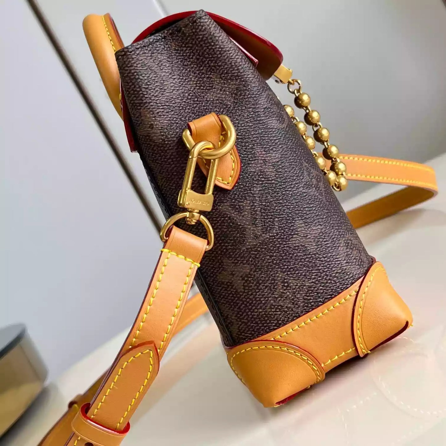 スティーマー 15 ブラウン モノグラム ダストキャンバス M11630 – LW436