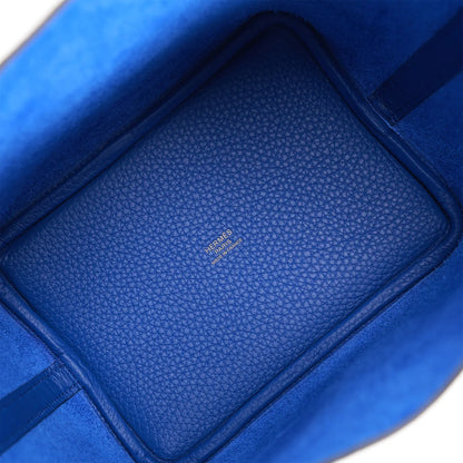 エルメス ピコタンロック 18 ブルー ロイヤルクレマンス ゴールド金具