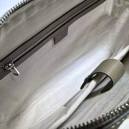 グッチ ジャンボ GGブリーフケース ドキュメントバッグ ブラウンレザー – BG072