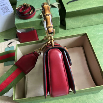 グッチ バンブー 1947 スモール トップハンドルバッグ