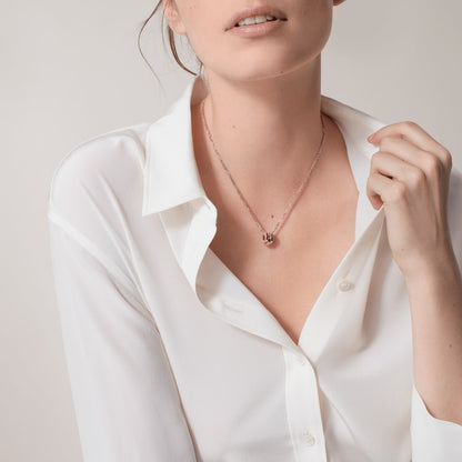 ラブネックレス、ダイヤモンド6個