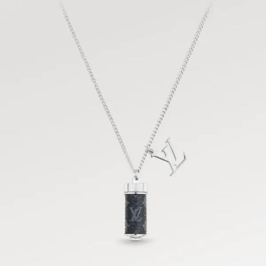 LV ルイ・ヴィトン モノグラム エクリプス チャーム ネックレス M63641