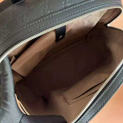 グッチ GGモノグラム ミディアム バックパック ブラック – BG070