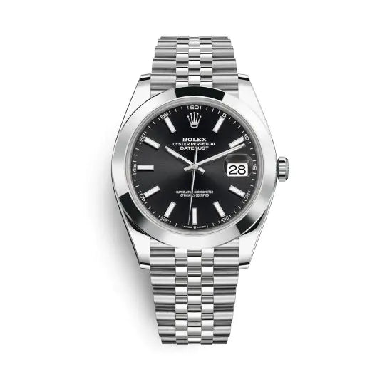 デイトジャスト 41 ウォッチ : オイスタースチール - M126300-0012