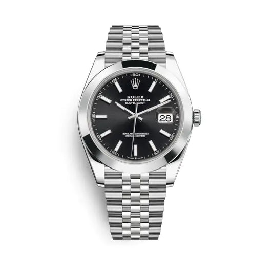 デイトジャスト 41 ウォッチ : オイスタースチール - M126300-0012