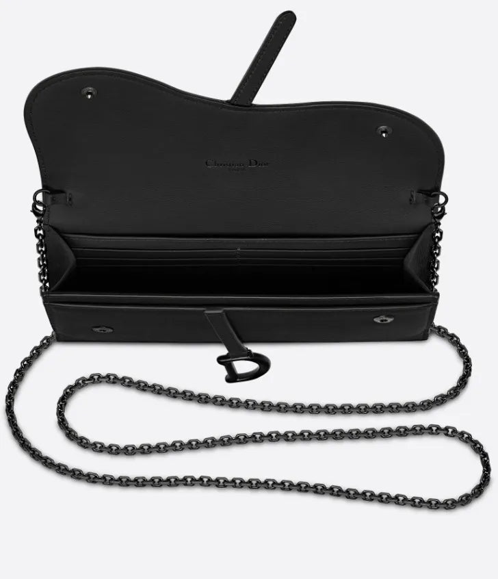♯注目【CHRISTIAN DIOR】今旬のウルトラマット☆SADDLE WALLET