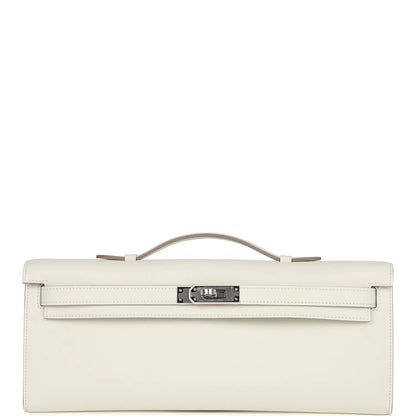 エルメス ケリーカット マッシュルーム スイフト パラジウム金具