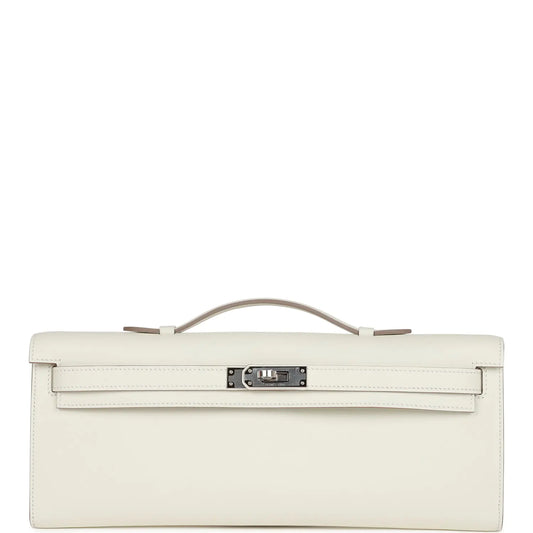 エルメス ケリーカット マッシュルーム スイフト パラジウム金具