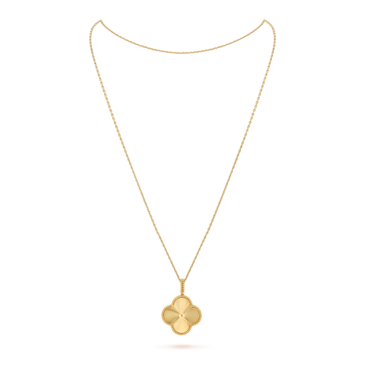 ヴァン クリーフ＆アーペルのマジック アルハンブラ ロングネックレス（1つのテーマパターン付き）の新着商品