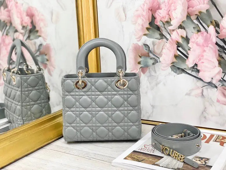 レディディオール レターバッグ グレー