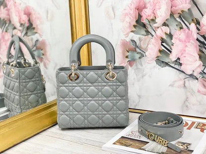 レディディオール レターバッグ グレー