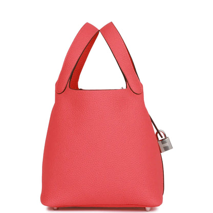 エルメス ピコタンロック 18 ローズテキサス クレマンス パラジウム金具