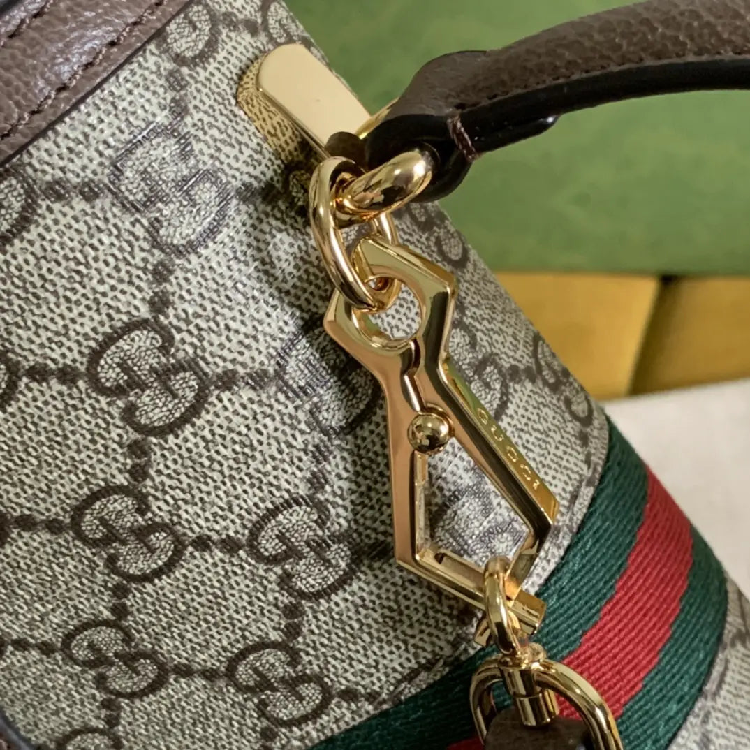 オフィディア スモール トップハンドルバッグ（ウェブ付き）