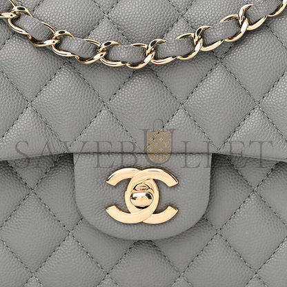 シャネル キャビア キルティング スモール ダブルフラップ 1537381 (23*14.5*6cm)