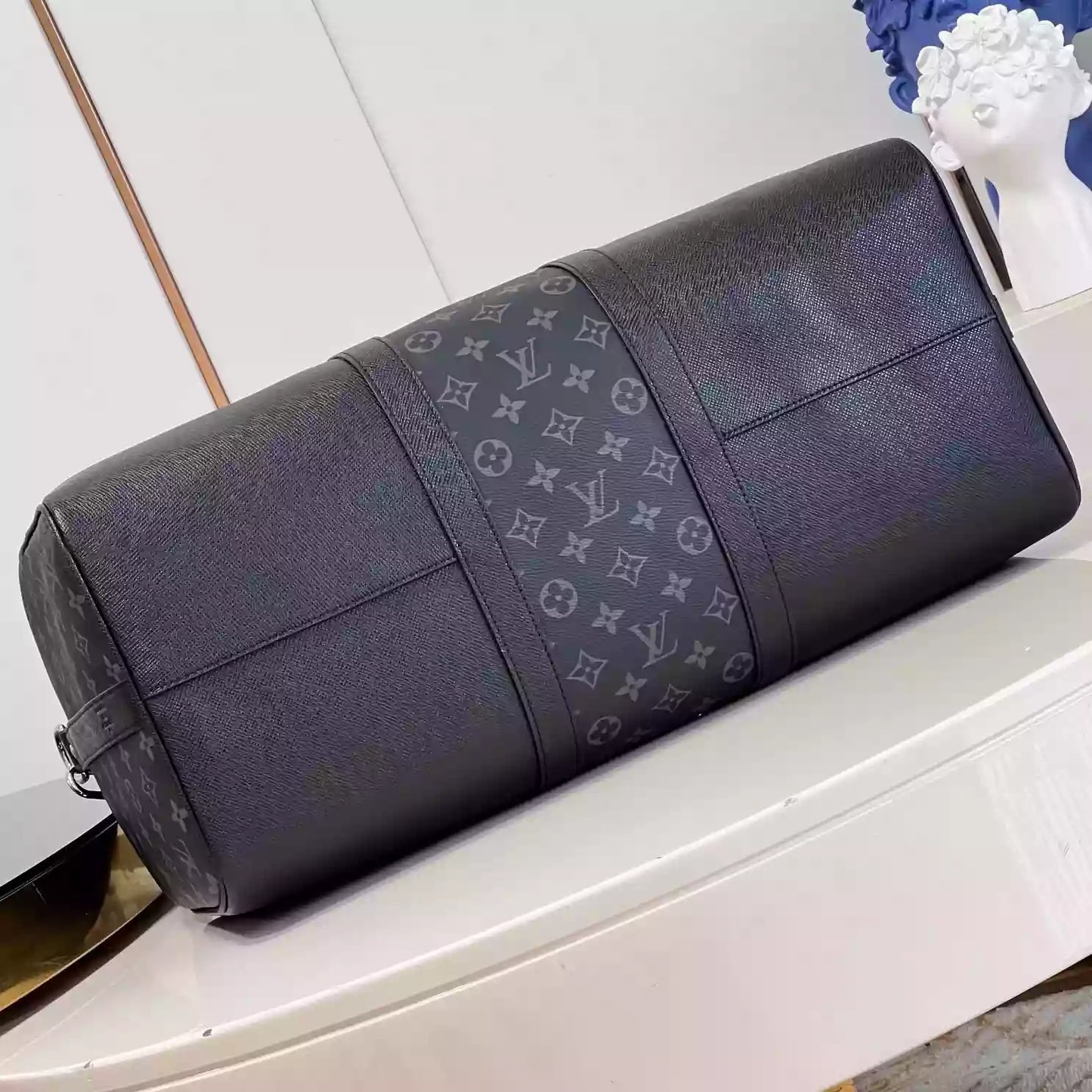 キーポル 50 バンドリエール タイガ カウハイドレザー＆モノグラム エクリプス コーティングキャンバス M30235 – LW378