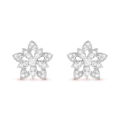 ヴァン クリーフ＆アーペルのロータス ホロー イヤリング（ミニスタイル）の新着商品