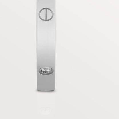 ラブブレスレット、スモールモデル、ダイヤモンド6個