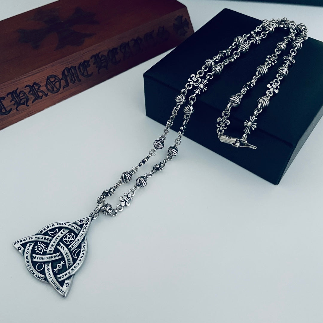 【CHROME HEARTS 】ネックレス、新しいネックレス万能シンプルファッションオーナメント