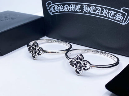 【Chrome Hearts】 男性と女性のためのクロエハートファッションパーソナリティリング