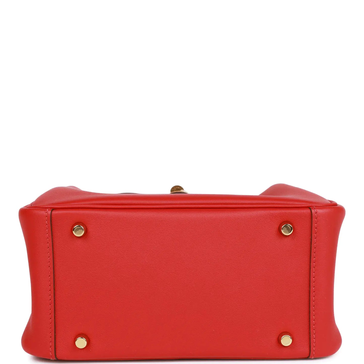 エルメス ミニ リンディ ルージュ ピマン スイフト ゴールド金具