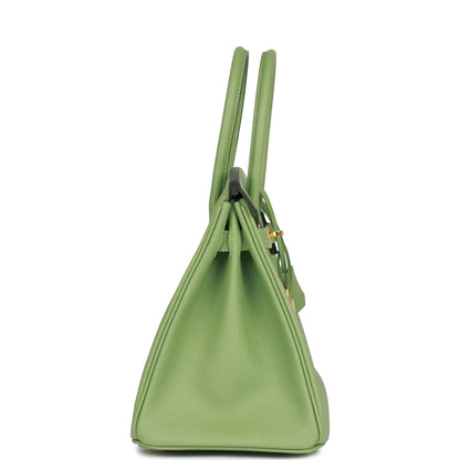 エルメス バーキン 30 ヴェール クリケット エプソン ゴールド金具