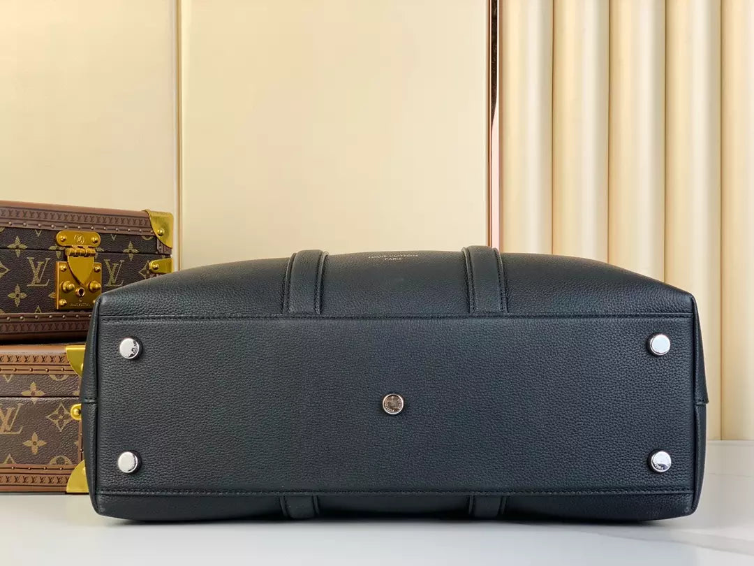 ジョルジュ トート MM バッグ ブラック ヴィンテージレザー M23153 – LW208