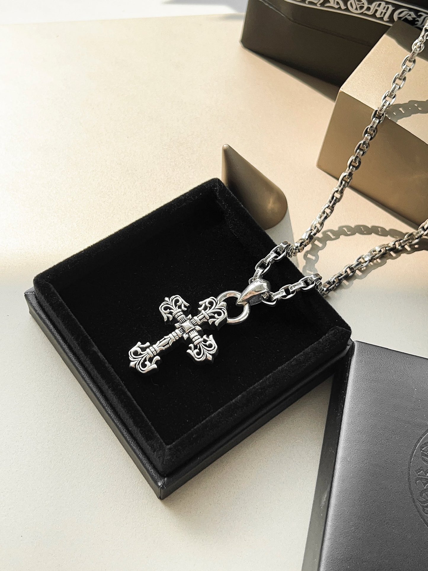 【Chrome Hearts】ネックレス、新しいネックレス万能シンプルファッションオーナメント