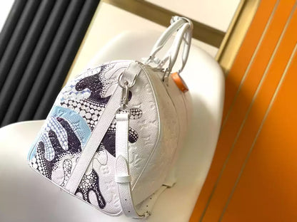 × 草間彌生 キーポル 50 トリヨン モノグラム M21678 – LW368