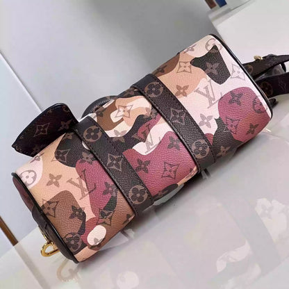 キーポル バンドリエール 25 バッグ ブラウン M46678 – LW254