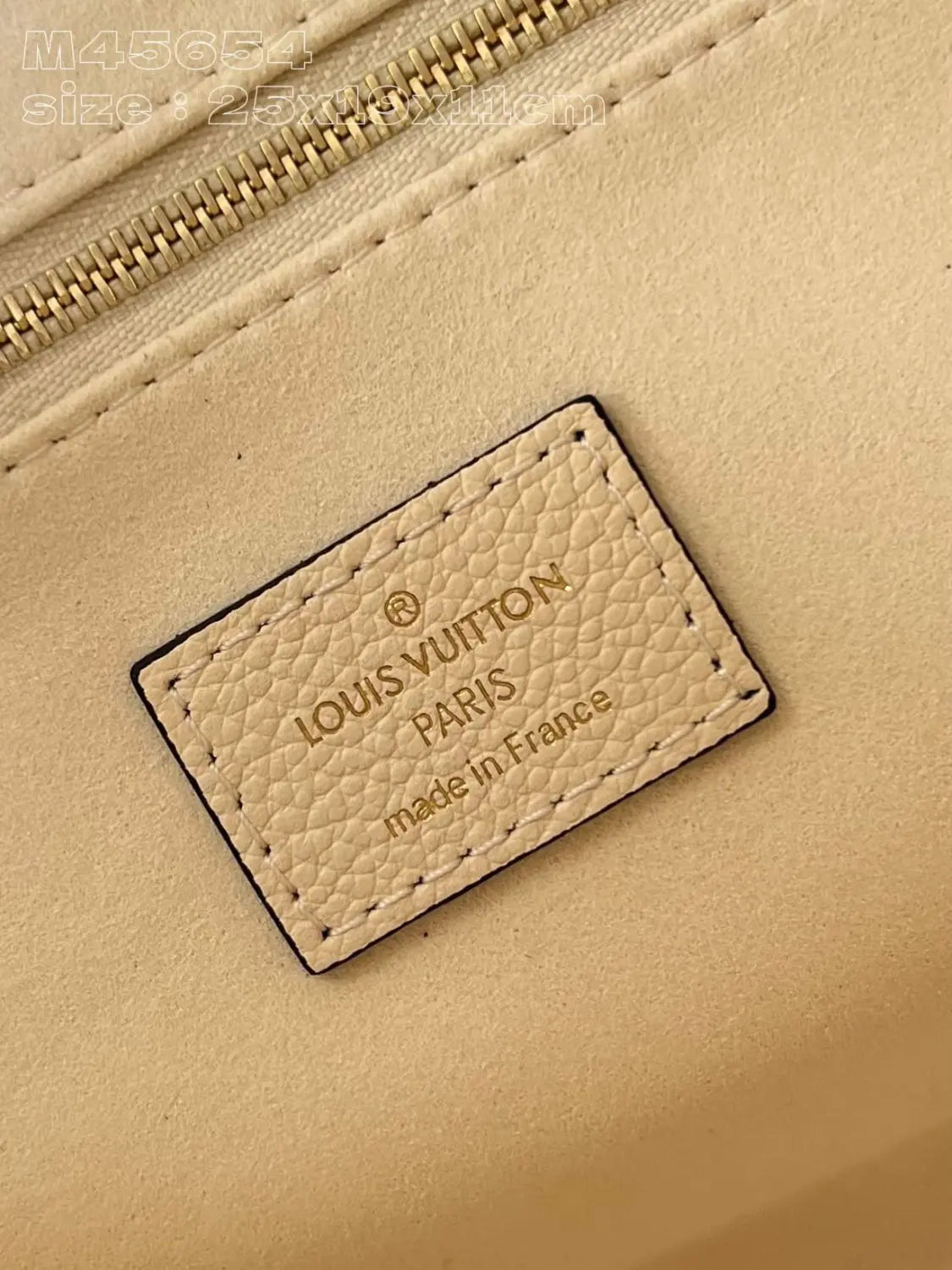 ルイ・ヴィトン ホワイトアンプラント オンセゴPM M45654