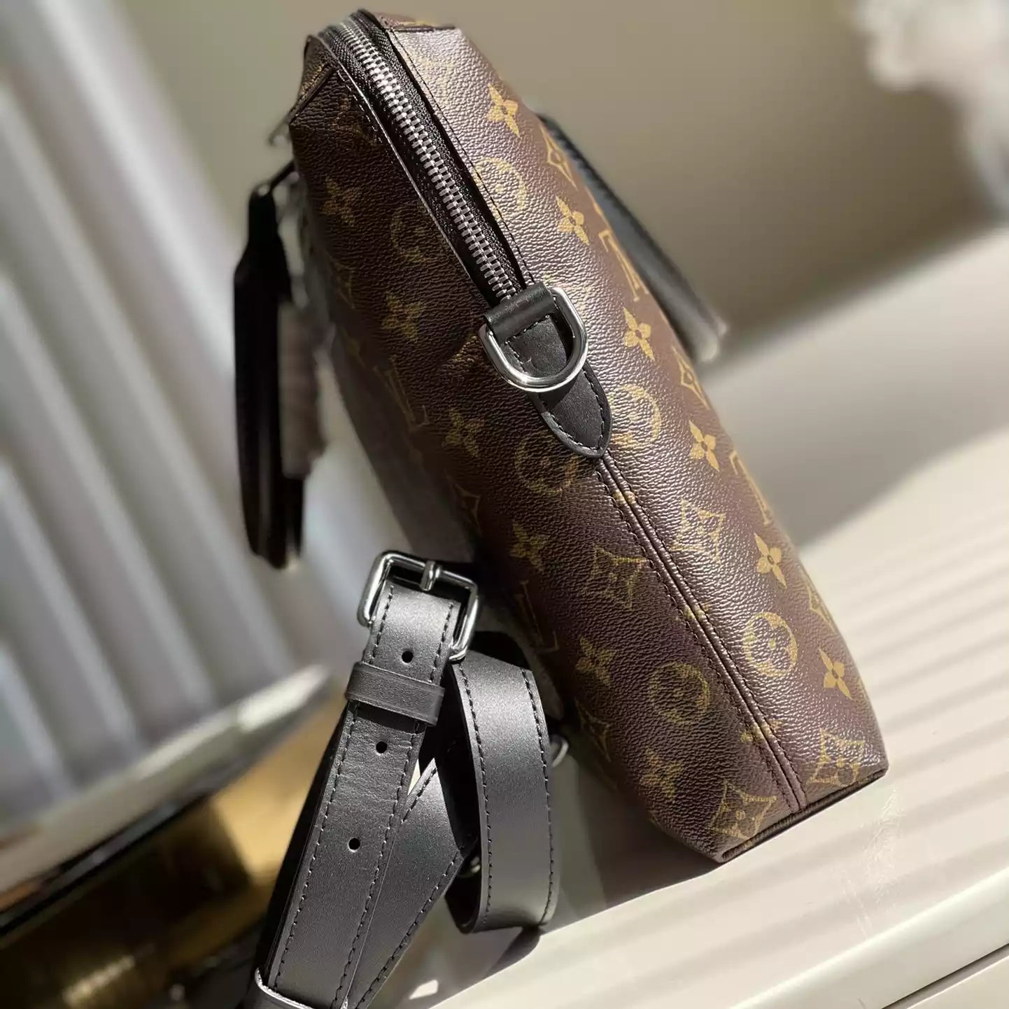 JOUR ブラウン モノグラム マカッサル ブリーフケース M54019 – LW325