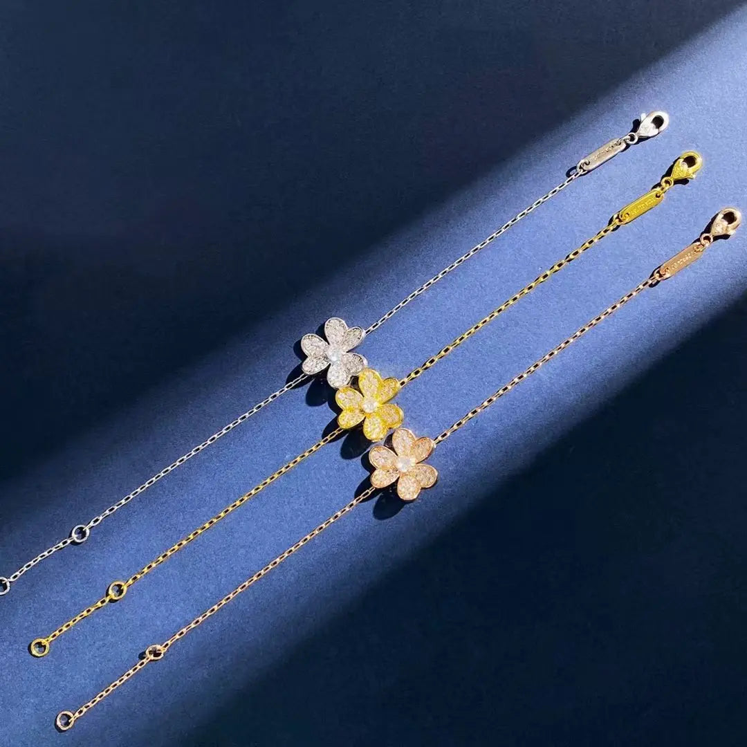 ヴァン クリーフ＆アーペル クローバー ダイヤモンド ブレスレット