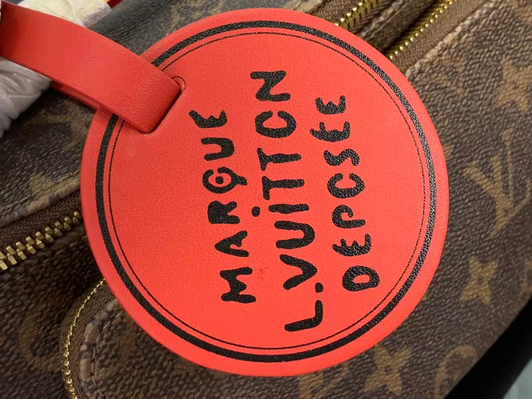 ラッシュ バムバッグ ブラウン モノグラム キャンバス M14019 – LW222