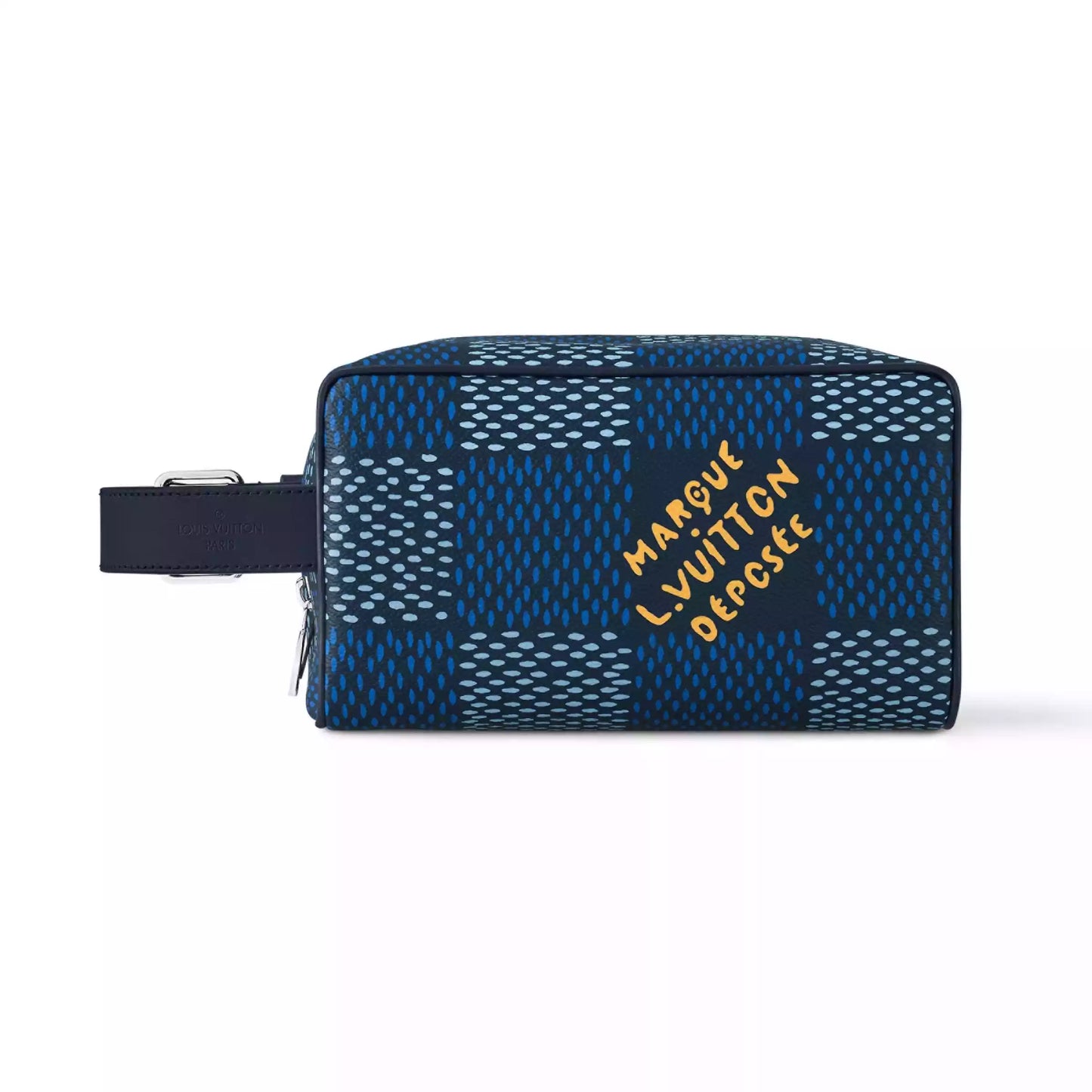 ロッカー ドップキット ブルー ダミエ ヘリテージ コーテッドキャンバス N40747 – LW400