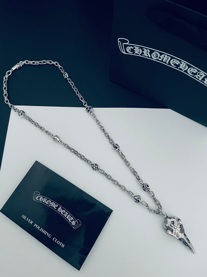 【CHROME HEARTS】クロムハーツ、新しいネックレス万能シンプルファッションオーナメント