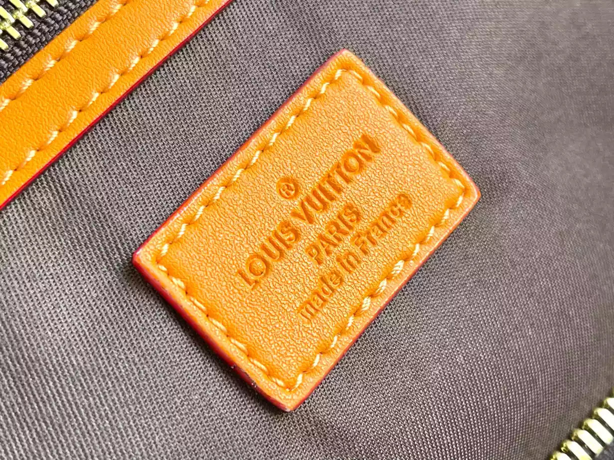 ルイ・ヴィトン キーポル・バンドリエール 50 ダミエ・エベヌ キャンバス – LW203